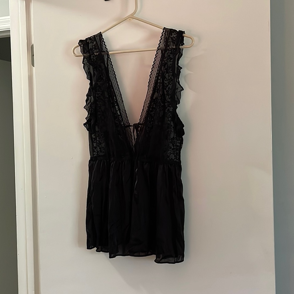 Black lingerie